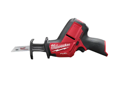 Milwaukee 2520-20 M12 Fuel™ Hackzall® Reciprocating Saw (Tool Only), 12 V, Lithium-Ion Battery, 0 - 3000/0-3000 SPM