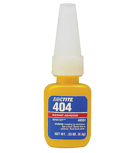 Loctite 404™ Quick Set™ Industrial Adhesive, Clear, Bottle, 114 g/4 oz.