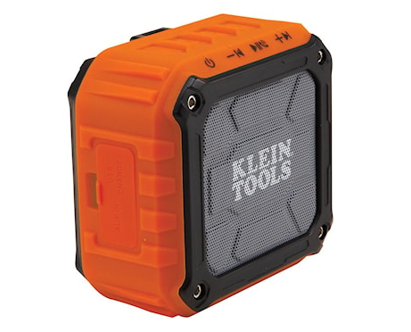 Klein Tools AEPJS1 Jobsite Speaker 3-7/8 in L x 2-1/8 in W x 3-1/2 in H