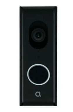 Alula CAM-DB-JS1 WiFi Video Doorbell Gen 2, Black