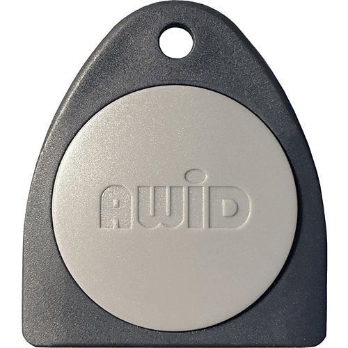 Awid KT-AWID-G-0 26-bit LF Proximity Keytag, Key Fob, Gray