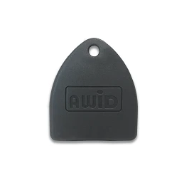 Awid KT-AWID-G-0 26-bit LF Proximity Keytag, Key Fob, Gray