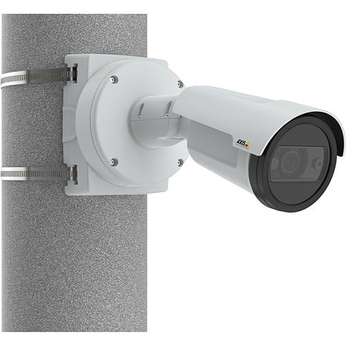 Axis 01165-001 T91B47 Pole Mount Indoor/Outdoor With Stainless-Steel Straps, 50-150mm, White