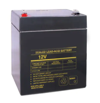 Rechargeable E1240 Sealed Lead Acid Battery 12V 4AH For Alarms, UPS, Emergency Lighting