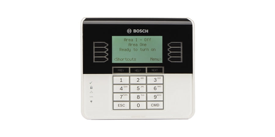 Bosch B930 ATM Style Alphanumeric Intrusion LCD Keypad, SD12 Compatible