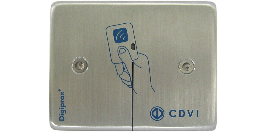 CDVI DGLIWLC26 Multi-Technology Wiegand Proximity Card Reader, Vandal Resistant, 125kHz