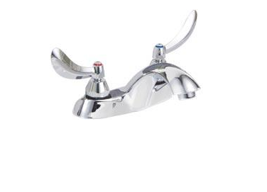 Delta Teck® Two Handle Basin Faucet, Chrome Finish
