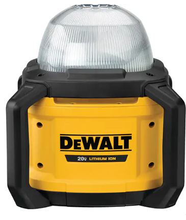 Dewalt DCL074 Tool Connect™ 20V Max All-Purpose Cordless Work Light, LED, 5000 Lumens, Plastic Housing