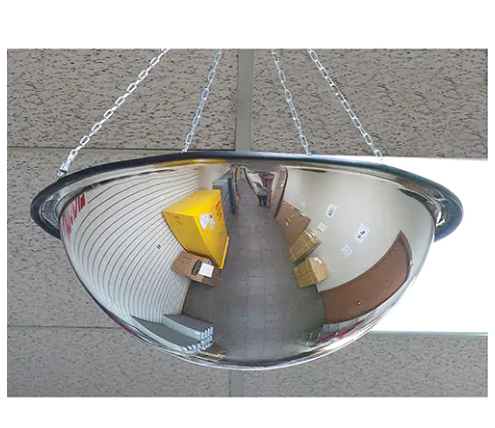 Zenith Safety Products 360° Dome Mirror, Full Dome, Open Top, 24" Diameter