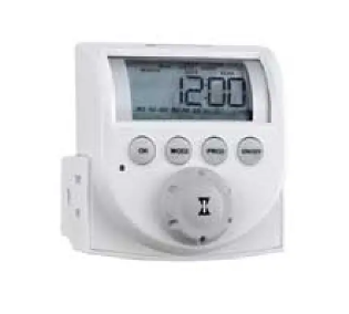 Intermatic DT620 Plug-in 120V Digital Timer With Sunrise Sunset & DST