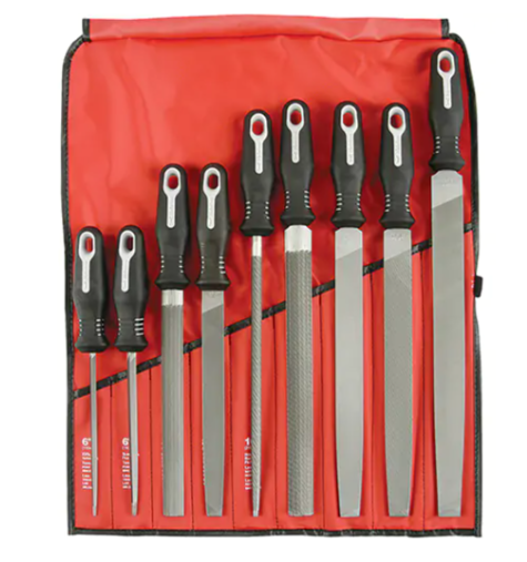 Nicholson By Crescent 9-Piece Ergonomic File Set, 9 Pcs