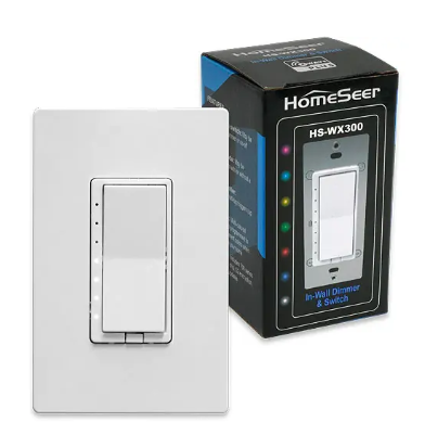 Homeseer HS-WX300 R2 ZWave Smart Dimmer & Switch