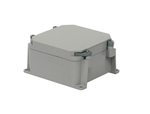 IPEX 277002 Scepter® Junction Box PVC 5 in H x 5 in W x 2 in D, Gray