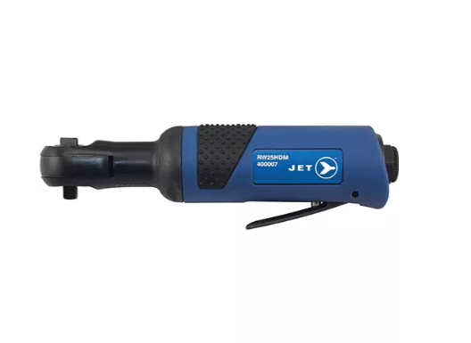 Jet Equipment RW25HDM Heavy-Duty Mini Ratchet Wrench, 1/4" Drive, 1/4" NPT, 2.55 CFM