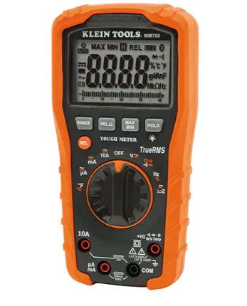 Klein Tools MM700 Digital Multimeter TRMS/Low Impedance, AC/DC Voltage, AC/DC Current