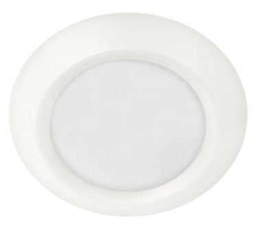 Luminus PPD613A 6" LED Disc Light, White Trim, 3000K