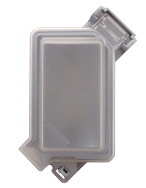 Legrand WIUC10FRED Single-Gang Extra-Duty While-In-Use Weatherproof Cover, Frosted Plastic
