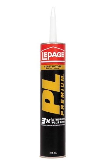 Lepage 1403221 PL Premium Construction Adhesive, 295 ml