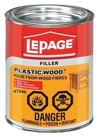 Lepage 1819160 Plastic Wood® Wood Fillers, 473 ml