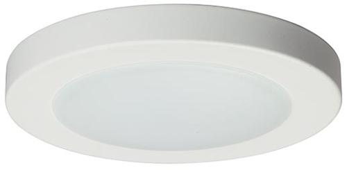 Galaxy L646030WH 6" Slimline LED Flush Mount Fixture, White, 10 Watt, 3000K, 6-1/8" Diameter x 1-1/8"H (Minimum Order: 2)