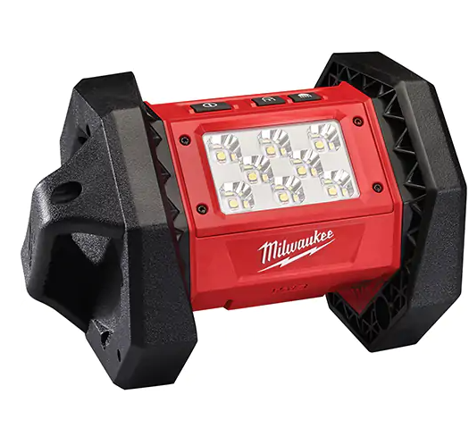 Milwaukee 2361-20 M18™ Flood Light, LED, 8 W, 160 Lumens, Rubber Housing