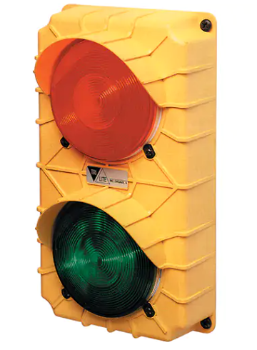 Tri Lite Mars SG10-24RG-LED LED Stop & Go Lights, Plastic, 6-3/8" W x 3-3/4" D x 11-3/8" H