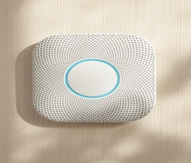 Google Nest S3003LWEF Generation 2 (Wired) Smart Detector, White