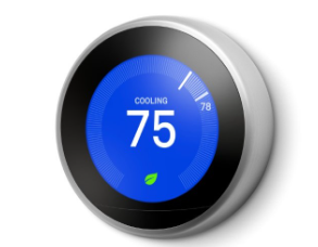 Google Nest T3007EF 3rd Generation Stainless Steel Learning Thermostat