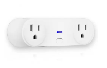 Enbrighten 51253 WiFi Dual Outlet Indoor Smart Plug