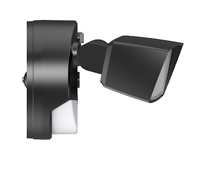 RAB DESIGN 087777 Flood Light LED NS2H-LED25A17: 25A17W 120V Variable Temp Matte Black Finish MS180S Motion Sensor With Photocell