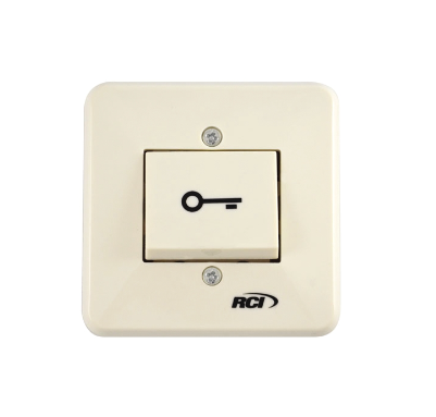 RCI 909S-MO Rocker Switch, Surface Mounted, Momentary & Maintained SPDT Field Selectable, 10A @ 250VAC, Beige
