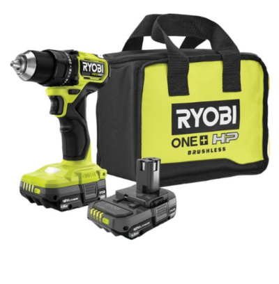 Ryobi PSBDD01K 18V ONE+ HP Compact 1/2-Inch Drill/Driver Kit