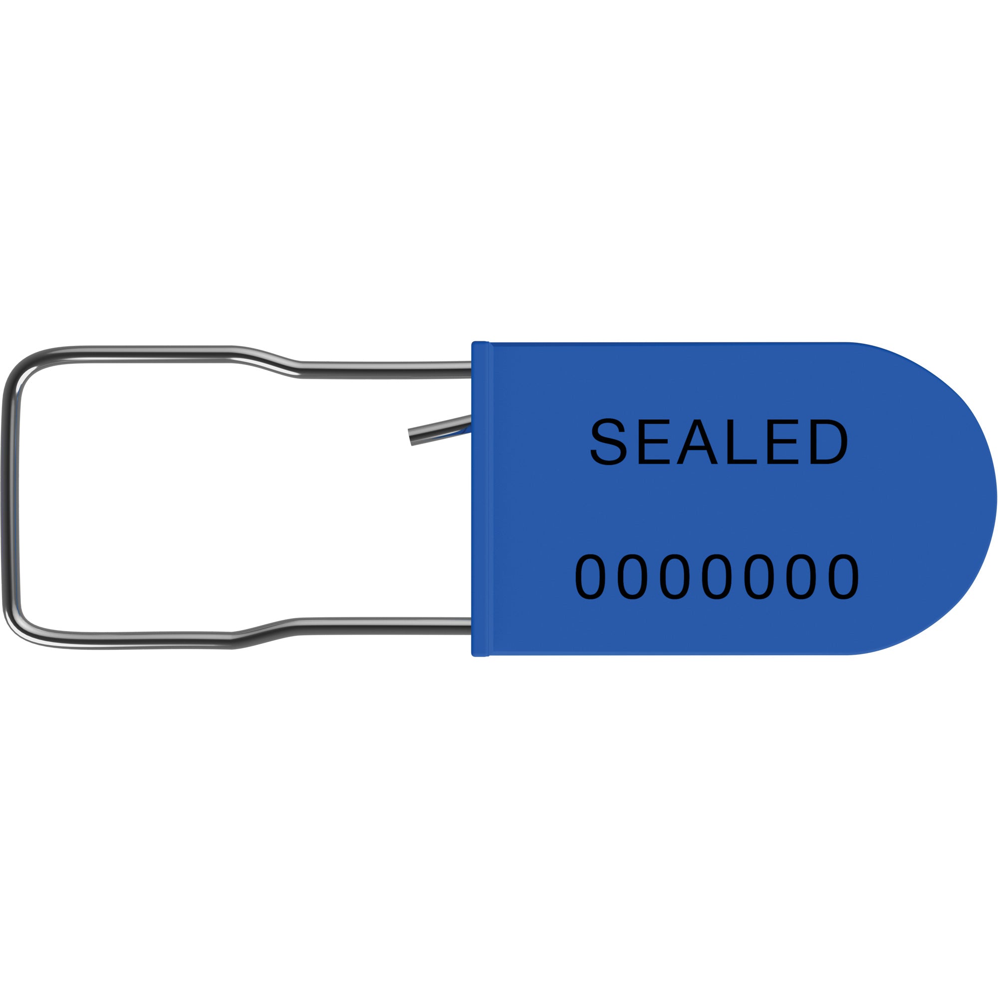 Universeal UPAD-S BLUE UniPad S Security Seals, 1-1/2", Metal/Plastic, Padlock (1000/Pack)