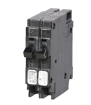 Siemens Q1520NC 15/20 Amp (15/20A) Non-CTL 1 Pole Tandem Breaker