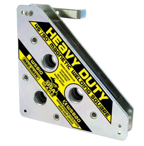 Mag-Mate WS820 Magnetic Welding Square, 8" L x 1-1/2" W x 8" H, 325 lbs.