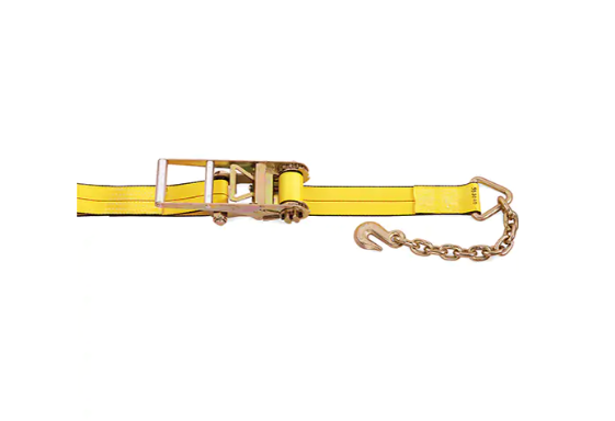 Kinedyne 553040 Ratchet Straps, Chain Anchor, 3" W x 30' L, 5400 lbs. (2450 kg) Working Load Limit