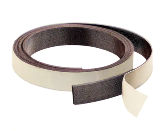 Mag-Mate MRA060X0075X100 Magnetic Strips, 100' L x 3/4" W, 1/16" Thickness, Strength of 5 lbs. per Lin. Ft.