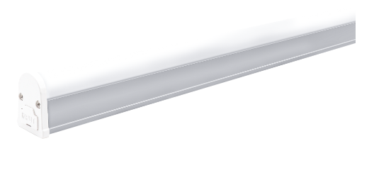 11" LED T5 Under Cabinet Light, 5W, 420L, Pre-selectable 3 CCT 3000K/4000K/5000K, Triac Dimming, 120V, With Mounting Clips