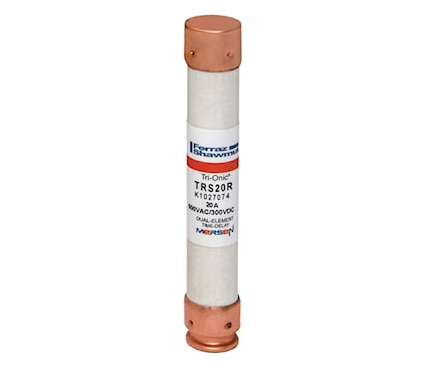 Mersen TRS20R North American Power Fuse Time-Delay Class RK5 20 A, 600 VAC