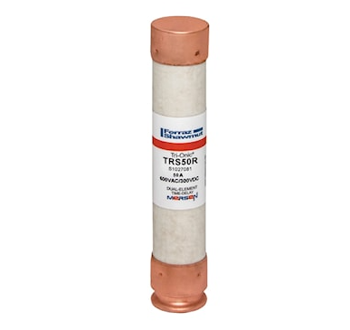 Mersen TRS50R North American Power Fuse Time-Delay Class RK5 50 A, 600 VAC