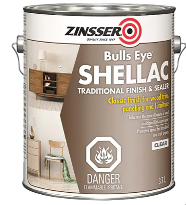 Zinsser Z00211 Bulls Eye Clear Shellac Sealer
