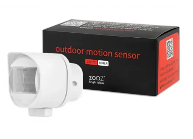 Zooz ZSE70 800LR Zwave 800 Long Range Outdoor Motion Sensor With Temperature & Lux