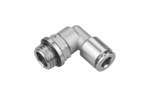 1/2" Push-To-Connect 90° 3/8" Male Uni Thread Connector