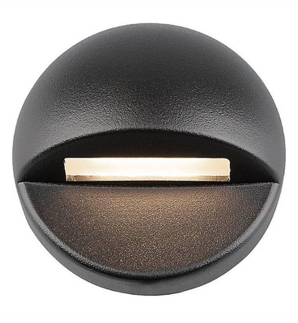 WAC Lighting 3011 Outdoor Deck & Patio Light, 2700K, Circle