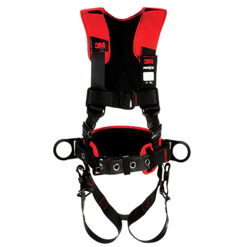 3M Comfort Construction Harness, CSA Certified, Class AP, Large/Medium, 420 lbs. Cap.