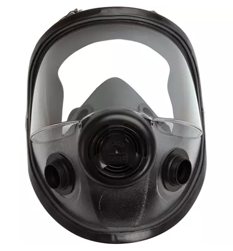Honeywell 54001 North® 5400 Series Low Maintenance Full Facepiece Respirator, Elastomer, Medium/Large