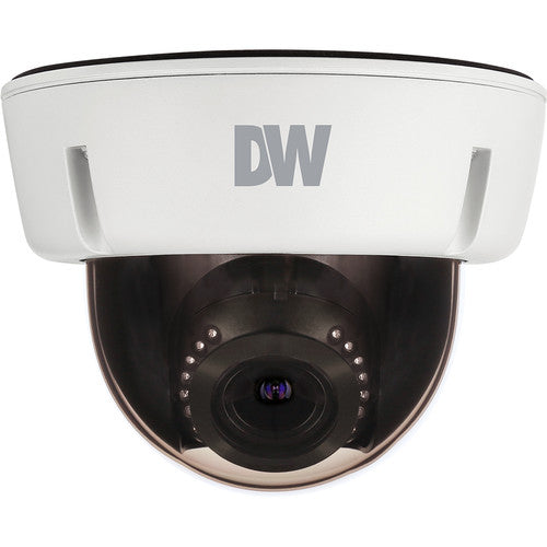 DW DWC-V6263WTIR Star-Light 2.1MP Indoor/Outdoor Universal HD-over-Coax IR Vandal Dome Camera, 2.8-12mm Varifocal Lens
