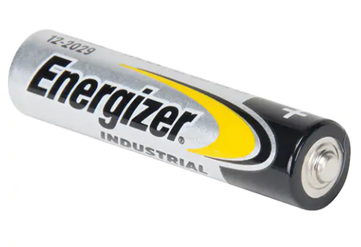 Energizer Alkaline Industrial Batteries, AAA, 1.5 V (24 Pack) (Min Ord: 4 Packs)