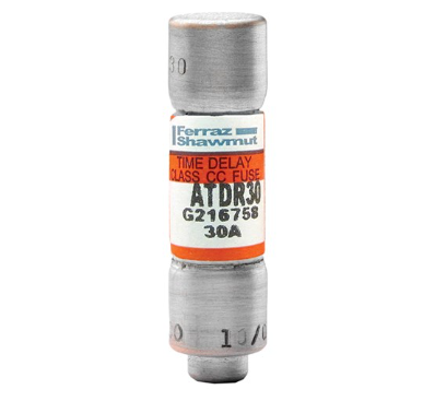 Mersen ATDR30 Amp-Trap® 2000 North American Power Fuse Time-Delay Class CC 30 A, 600 VAC