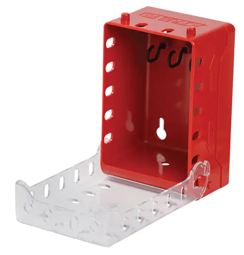 Brady 149173 Ultra Compact Lock Box, Red (Minimum Order: 2)